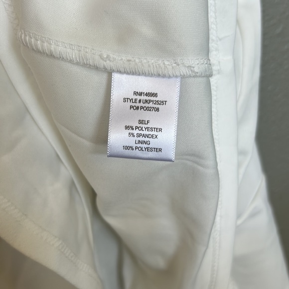 NWT White Summer Dress Size Large - Picture 9 of 10